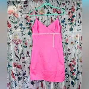 Barbie Pink y2k mini Baby Doll A-Line Dress